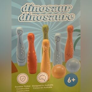 Dinosaur Bowling Set for Kids